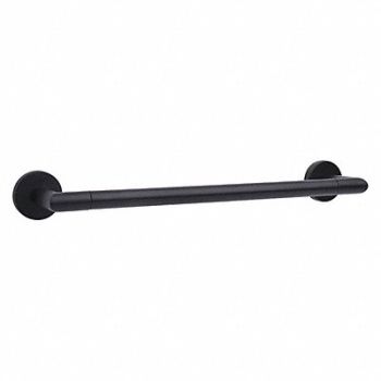 TAYMOR Towel Bar SS Zinc 13 5/8 in Overall W, 437T42