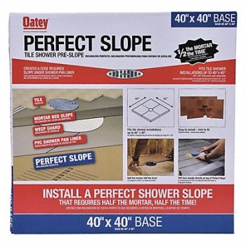 Pre-Slope Base Oatey Polystyrene, 437T49