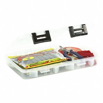 PLANO MOLDING Storage Box ProLatch Clear 1 3/4 in, 437T89