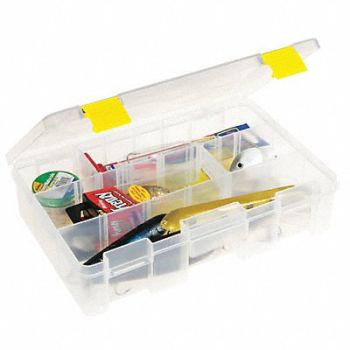 PLANO MOLDING Compartment Box ProLatch Clear 2 3/4 in, 437T95