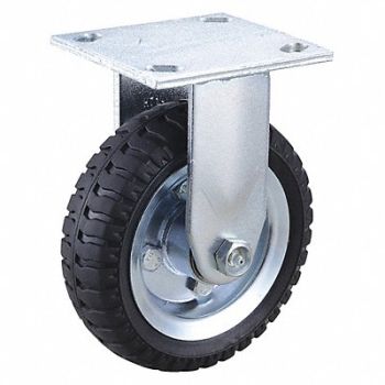 GRAINGER APPROVED Flat-Free Plate Caster Rigid 250 lb., 437V25