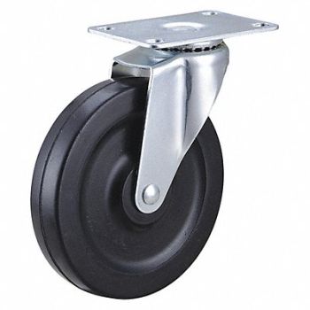 GRAINGER APPROVED Standard Plate Caster Swivel 200 lb., 437V26