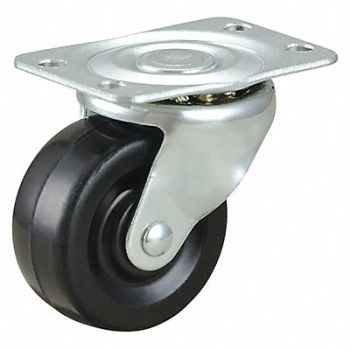 GRAINGER APPROVED Standard Plate Caster Swivel 100 lb., 437V27
