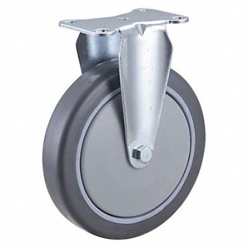 GRAINGER APPROVED Standard Plate Caster Rigid 150 lb., 437V28
