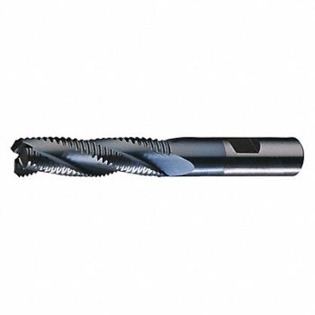 CLEVELAND Sq. End Mill Single End Cobalt 2, 437W46