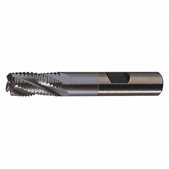 CLEVELAND Sq. End Mill Single End Pow Met 1-1/4, 437Y36