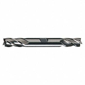 CLEVELAND Sq. End Mill Double End HSS 19/32, 438A24