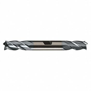 CLEVELAND Sq. End Mill Double End HSS 1/4, 438P89