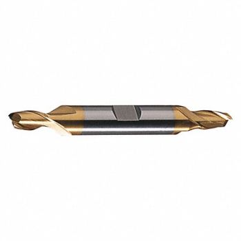 CLEVELAND Sq. End Mill Double End HSS 1, 438D81