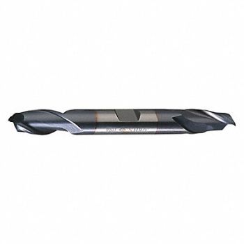 CLEVELAND Sq. End Mill Double End HSS 1, 438F02