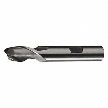CLEVELAND Sq. End Mill Single End HSS 1-1/4, 438N57