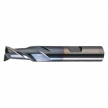 CLEVELAND Sq. End Mill Single End HSS 15/16, 438J73
