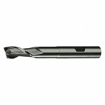 CLEVELAND Sq. End Mill Single End HSS 7/16, 438J42