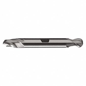 CLEVELAND Cor Rad End Mill 1/8 HSS 0 rad, 438H16