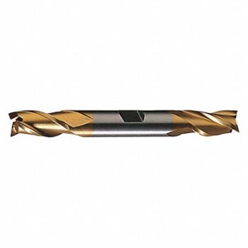 CLEVELAND Sq. End Mill Double End HSS 3/4, 438J87