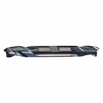 CLEVELAND Sq. End Mill Double End HSS 3/4, 438J93