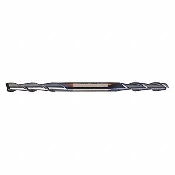 CLEVELAND Sq. End Mill Double End HSS 1/16, 438K72