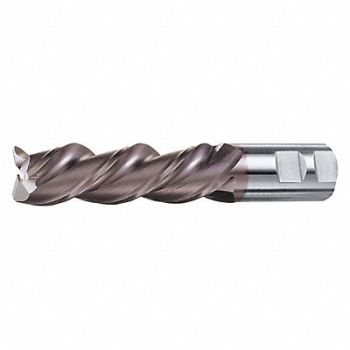 CLEVELAND Sq. End Mill Single End Pow Met 3/4, 438L10