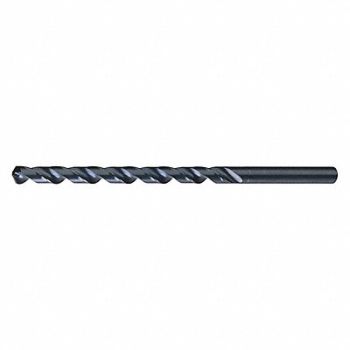 CHICAGO-LATROBE Extra Long Drill 15/32 HSS, 439A38