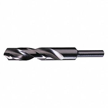 CHICAGO-LATROBE Reduced Shank Drill 1/2 HSS, 439C29