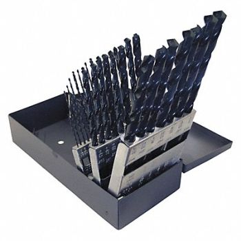 CLEVELAND Taper Length Drill Bit Set, 439C85