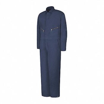 RED KAP Navy Insulated Coverall, 43C063