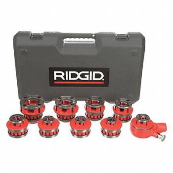 RIDGID Exposed Ratchet Threader Set 1/8 to 2 in, 43FT24