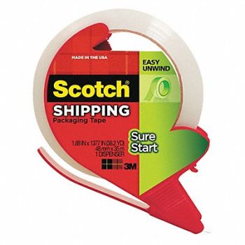 SCOTCH Packaging Tape Clear, 43FZ43