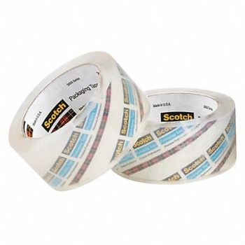 SCOTCH Heavy Duty Packaging Tape Clear PK18, 43FZ63