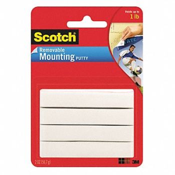 SCOTCH Adhesive Putty White, 43GA42