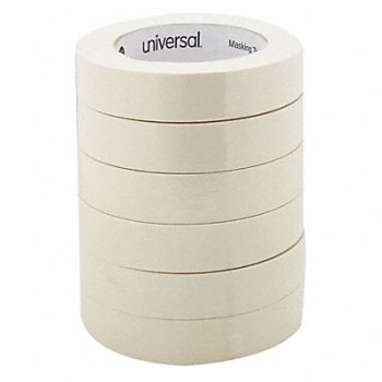 UNIVERSAL Masking Tape 1 in x 60 yd. PK36, 43GA53