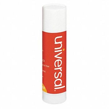 UNIVERSAL Glue Stick 1.3 oz Clear PK12, 43GA75