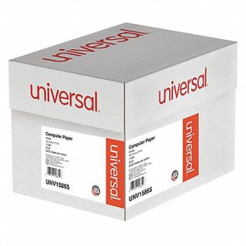 UNIVERSAL Computer Paper 20lb 14-7/8x11 PK2400, 43KP46