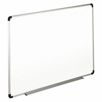 UNIVERSAL Dry Erase Board Melamine 36x24, 43KP65