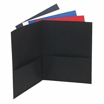 UNIVERSAL Portfolio 2 Pocket Assorted PK25, 43KR88