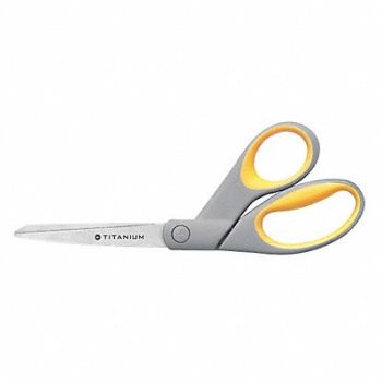 WESTCOTT Titanium Bonded Scissors 8 Bent, 43KW06