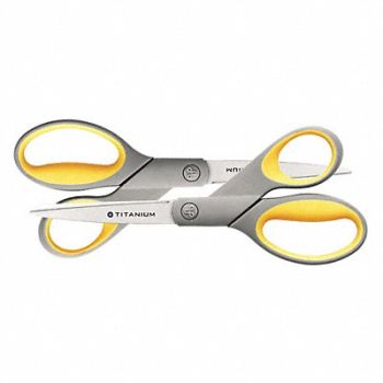 WESTCOTT Titanium Bonded Scissors 8 Strght PK2, 43KW51