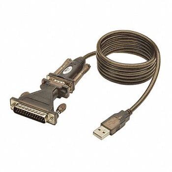 TRIPP LITE USB Cable Serial Adapter DB25 M/M 5ft, 43LJ08
