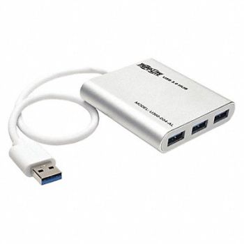 TRIPP LITE USB Hub 4 Port Portable Mini Aluminum, 43LJ83