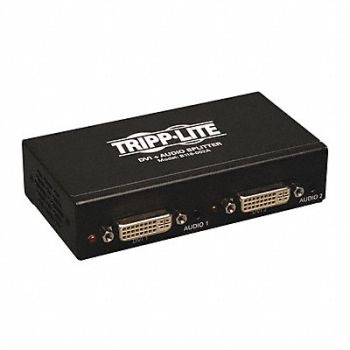 TRIPP LITE DVI Splitter 2-Port Audio Single Boost, 43LK93