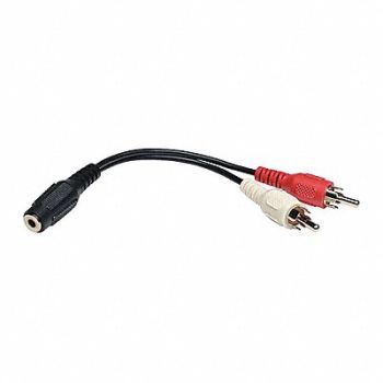 TRIPP LITE Audio Cable 3.5mm Y Split 2 RCA 6, 43LM60