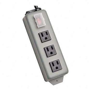 TRIPP LITE Power Strip 3 Outlet Industrial 6ft cord, 43LN75