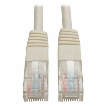 TRIPP LITE Cat5e Cable Molded RJ45 M/M White 5ft, 43LR38