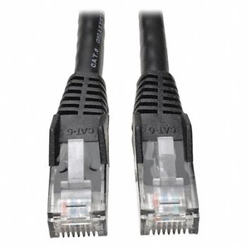 TRIPP LITE Cat6 Cable Snagless Molded Black 25ft, 43LU09
