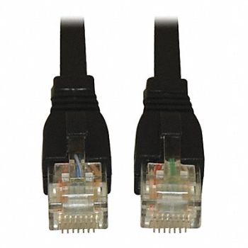 TRIPP LITE Cat6(a) Cable Snagless 10G Black 7ft, 43LU95