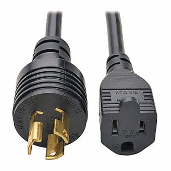 TRIPP LITE Power Cord HD L5-15P 5-15R 15A 14AWG 1ft, 43LY92