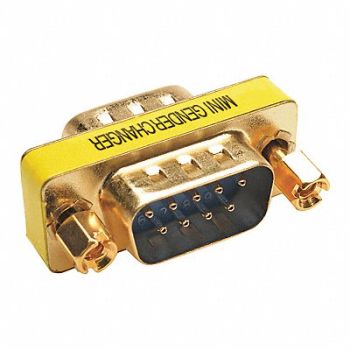 TRIPP LITE Gender Changer Compact DB9 Coupler M/M, 43LZ39