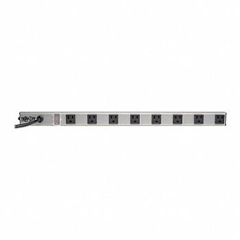 TRIPP LITE Power Strip 8-Outlet RA 5-15P 24in cord, 43MC62