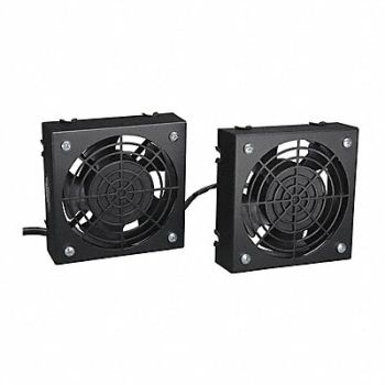 TRIPP LITE Wall Mout Fan 2 120V 210 CFM 5-15P 5-15P, 43ME44