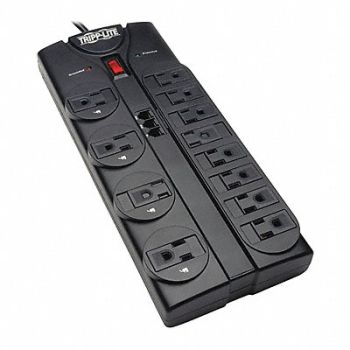 TRIPP LITE Surge 12 Outlet 8ft cord 2160J Modem, 43MF57